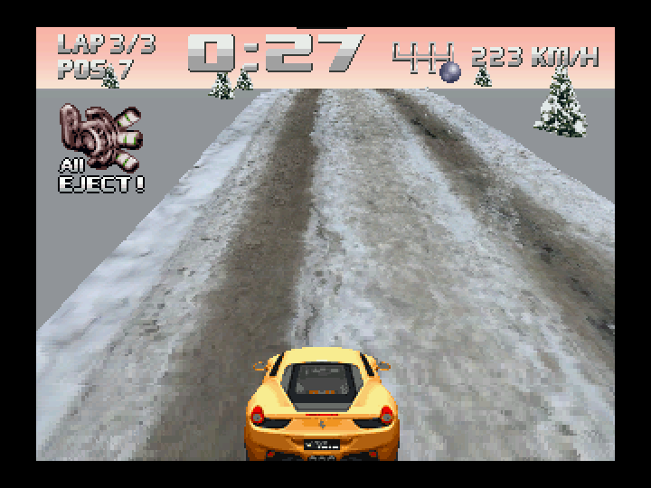 Racer 2 atari screenshot